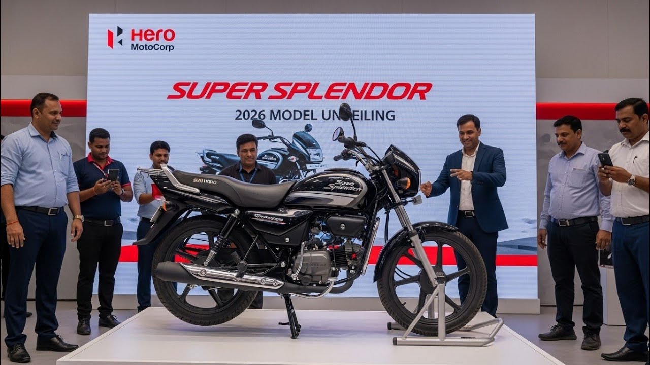 Вышел новый мотоцикл Hero Super Splendor BS6 2026 года 😱 Расход топлива, цена и характеристики ва...