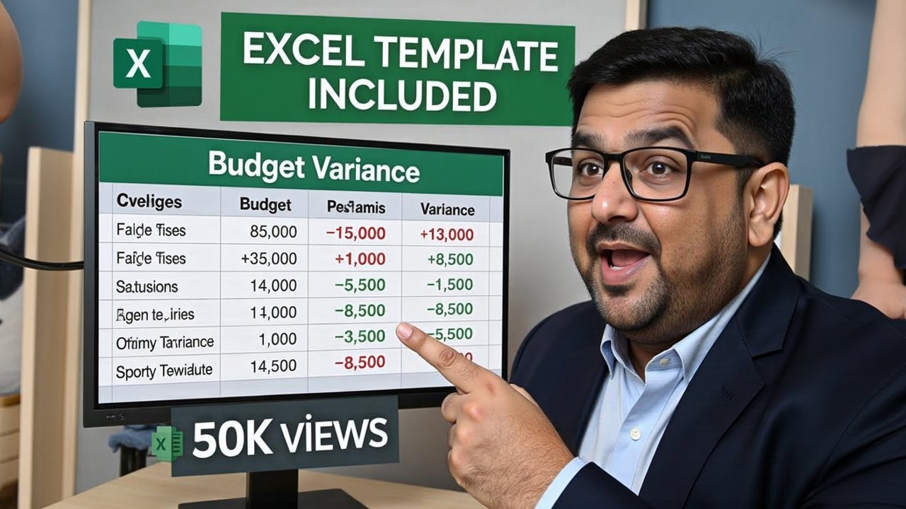 Variance Analysis Example Actuals vs Budget