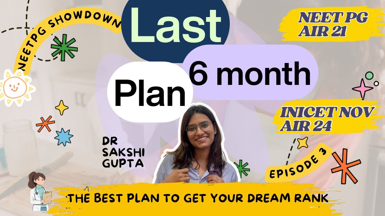 Ultimate 6-Month Plan to Crack NEET PG & INICET 2026 | Toppers Strategy, Timetable & Revision Plan