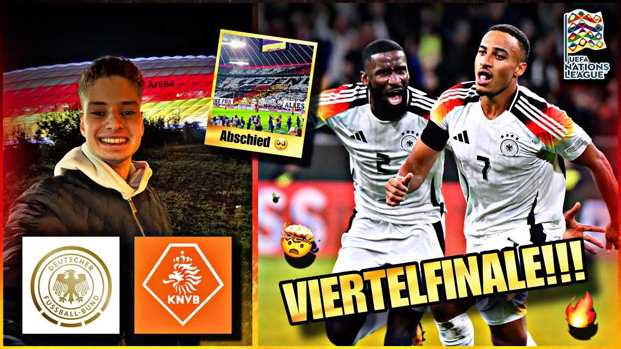 Deutschland vs. Niederlande - Stadionvlog | VIERTELFINALE!!! 😍🔥 & Emotionaler Abschied 🥺 | MIDO