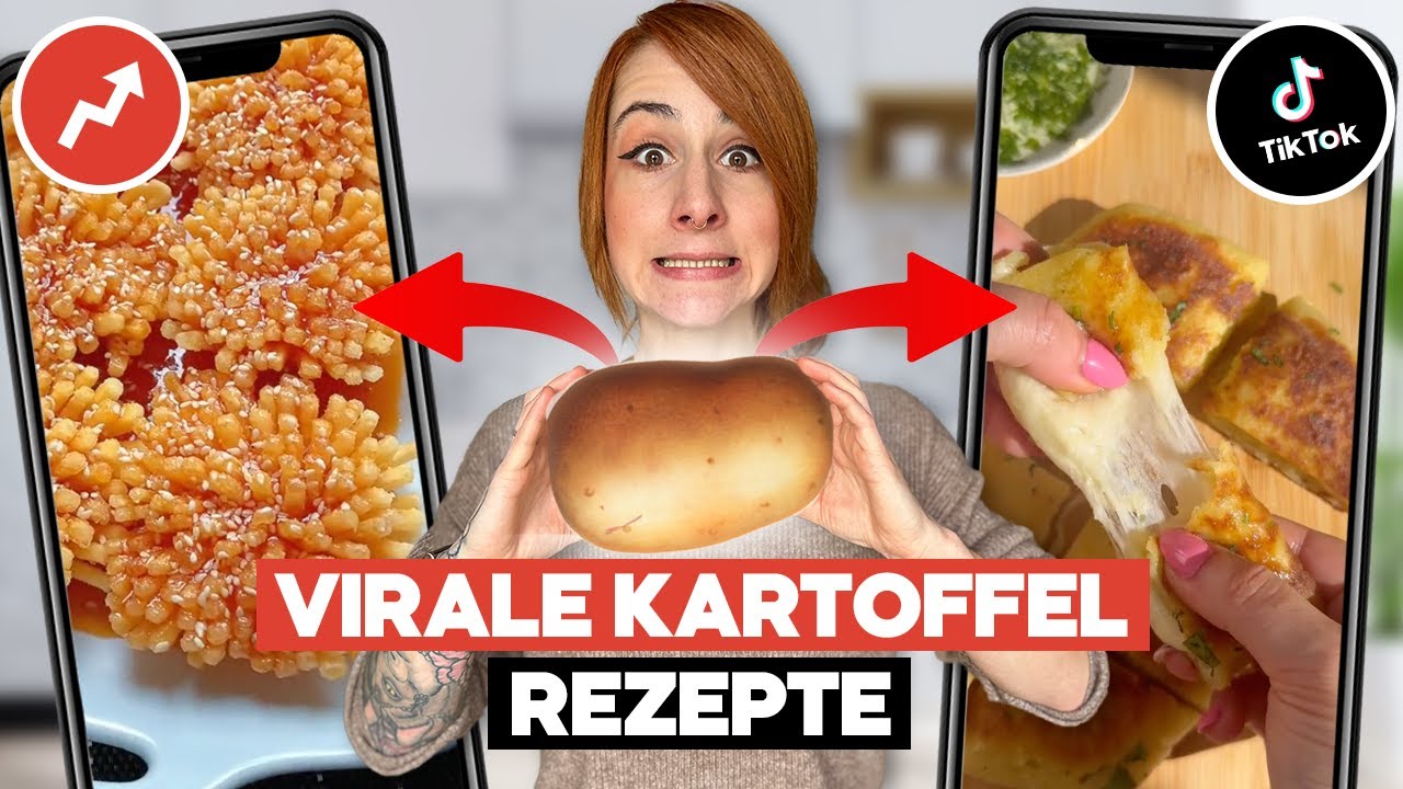 Ich teste VIRALE Kartoffel 🥔 Rezepte von TikTok 2024