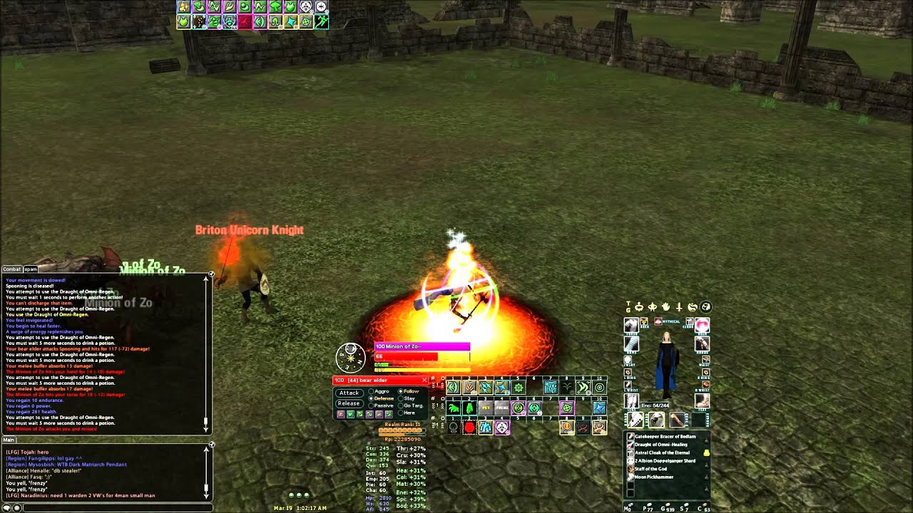 Dark Age of Camelot - Solo Nature Druid - March 2016