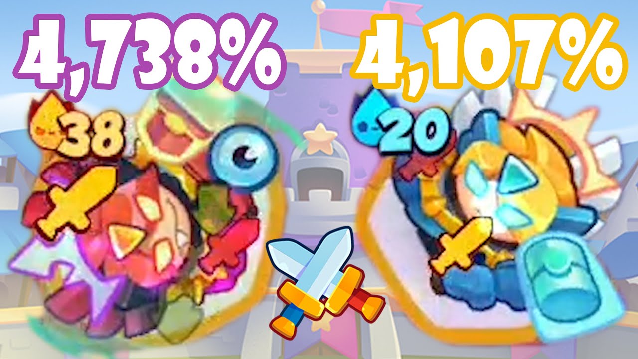 Inquisitor Dark knight, 4,738% VS Inquisitor light knight, 4,107% 