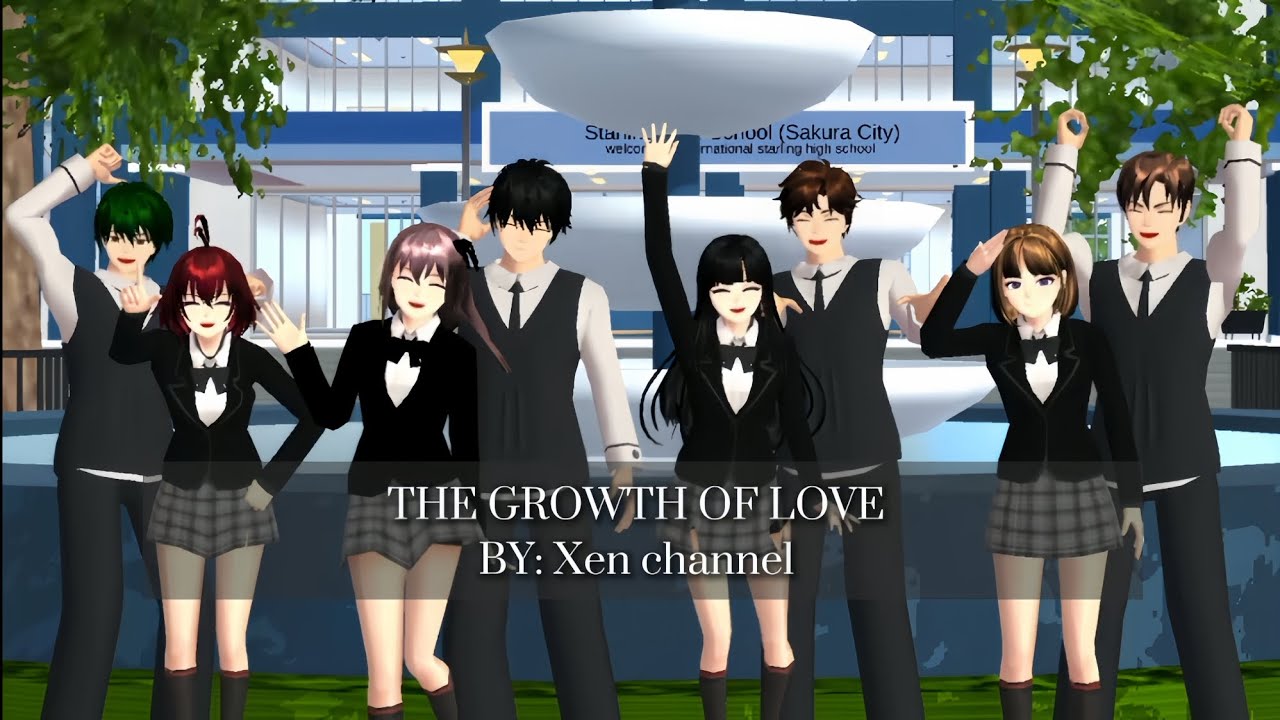 THE GROWTH OF LOVE #2 || (SAKURA SCHOOL SIMULATOR)