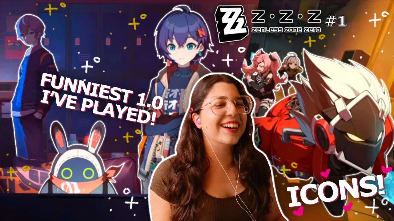 FIRST TIME PLAYING ZZZ AND IT'S THE FUNNIEST GAME | Zenless Zone Zero 1.0 Part 1 | Reaction Gameplay