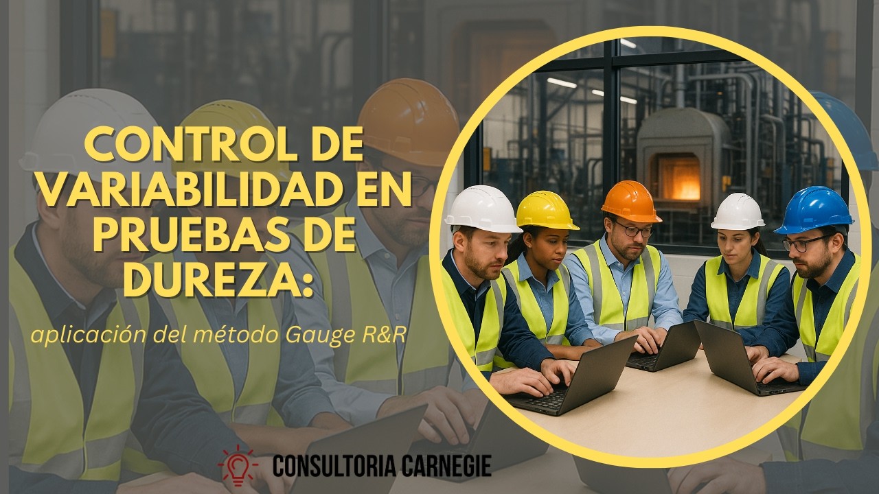 Control de variabilidad en pruebas de dureza: aplicación del método gauge R&R