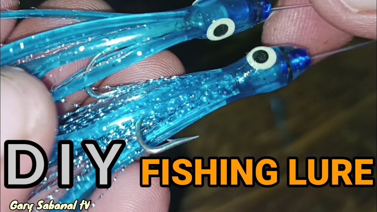 HOW TO MAKE FISHING LURE// OCTOPUS LURE USING SILICONE HOSE