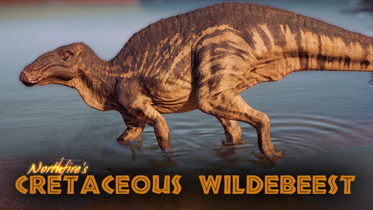2 Scientifically Accurate T-Rex vs 2 Scientifically Accurate Edmontosaurus - JWE 2 Mods (4K 60FPS)