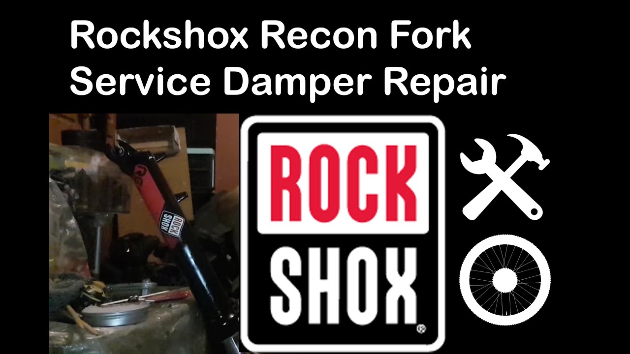 rockshox recon fork service damper repair