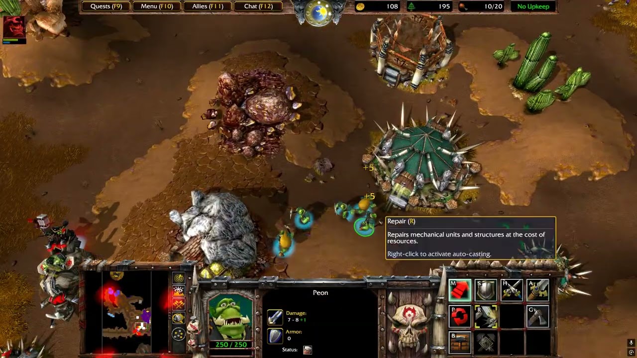 Warcraft III Reforged Orc 3 Coop
