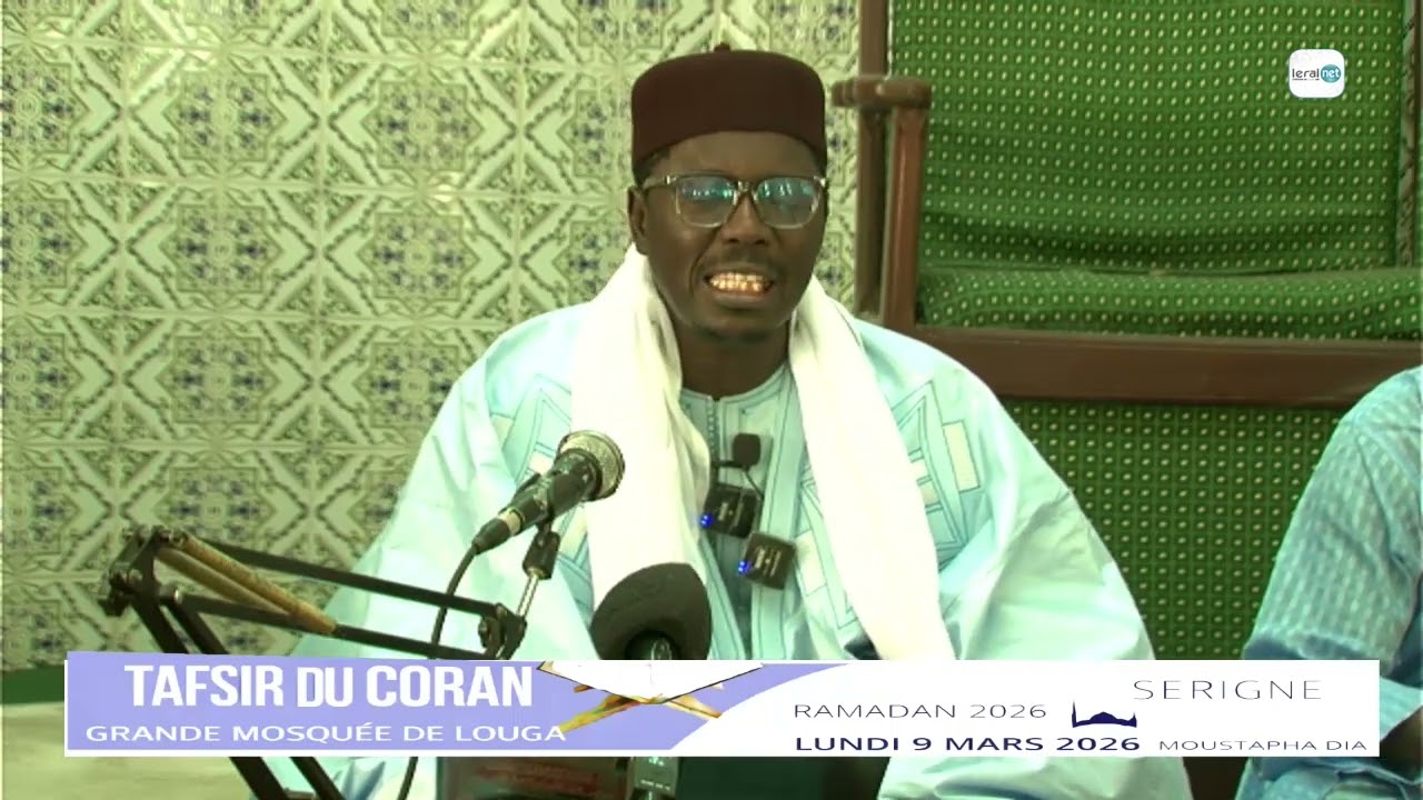 TAFSIR SERIGNE MOUSTAPHA DIA - LUNDI 09 MARS 2026 (RAMADAN 2026)
