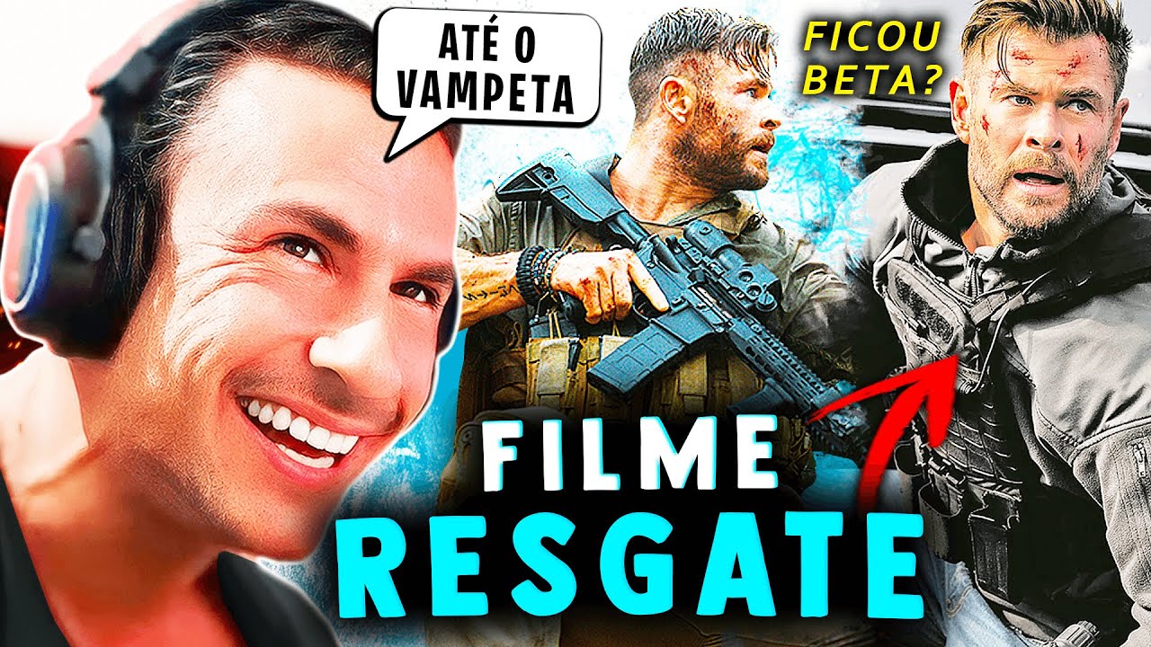 SUPER XANDÃO ASSISTINDO - FILME RESGATE (COM O EX ATOR DO THOR CHRIS HEMSWORTH)