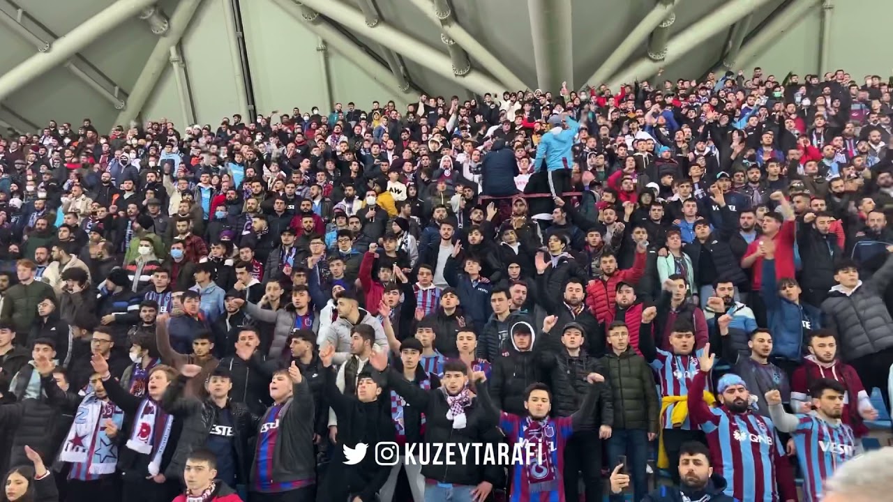 Trabzonspor - Hatayspor | Tribün Görüntüleri [18.12.2021]