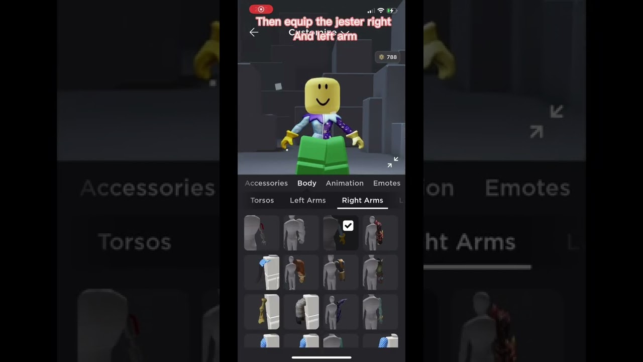How to make the smallest Roblox avatar no headless head
