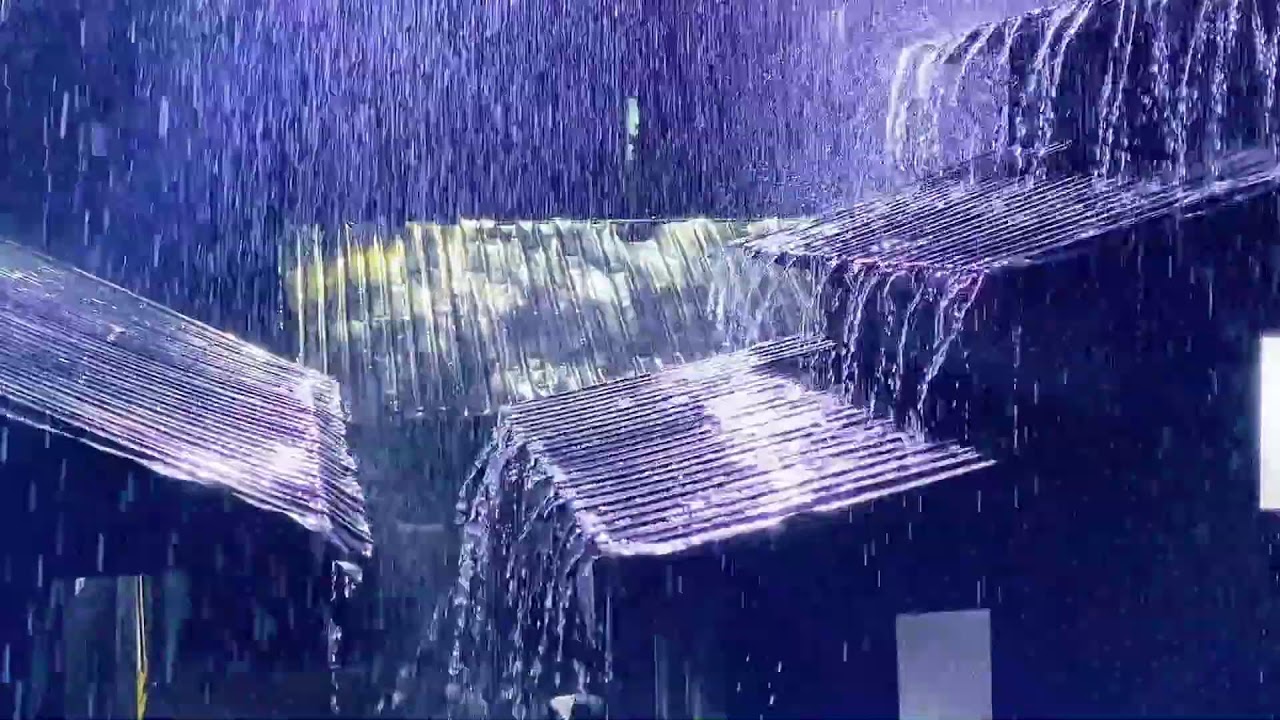 Heavy Rain & Thunderstorm on Tin Roof at Night ⛈️ Perfect Sound for Deep Sleep & Relaxation