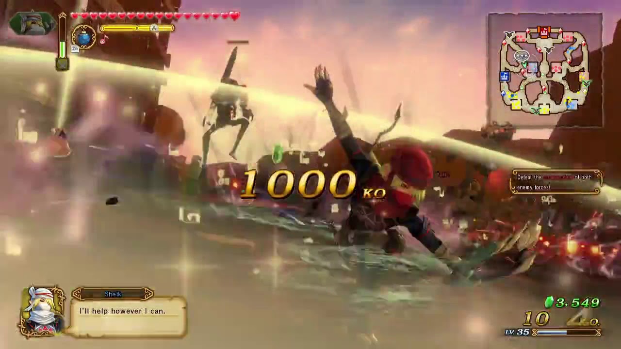 Hyrule Warriors DE: Koholint D1 (Sheik)