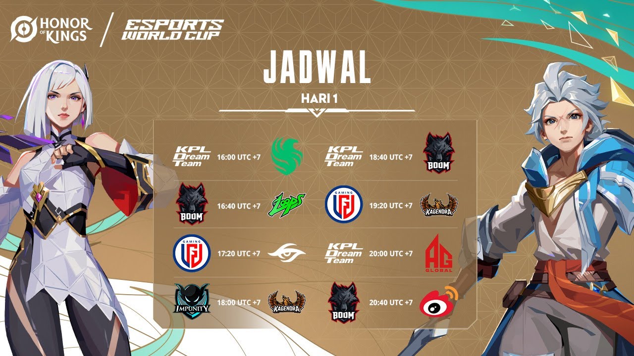 [ID] Group Stage Hari Ke-1 HoK x EWC