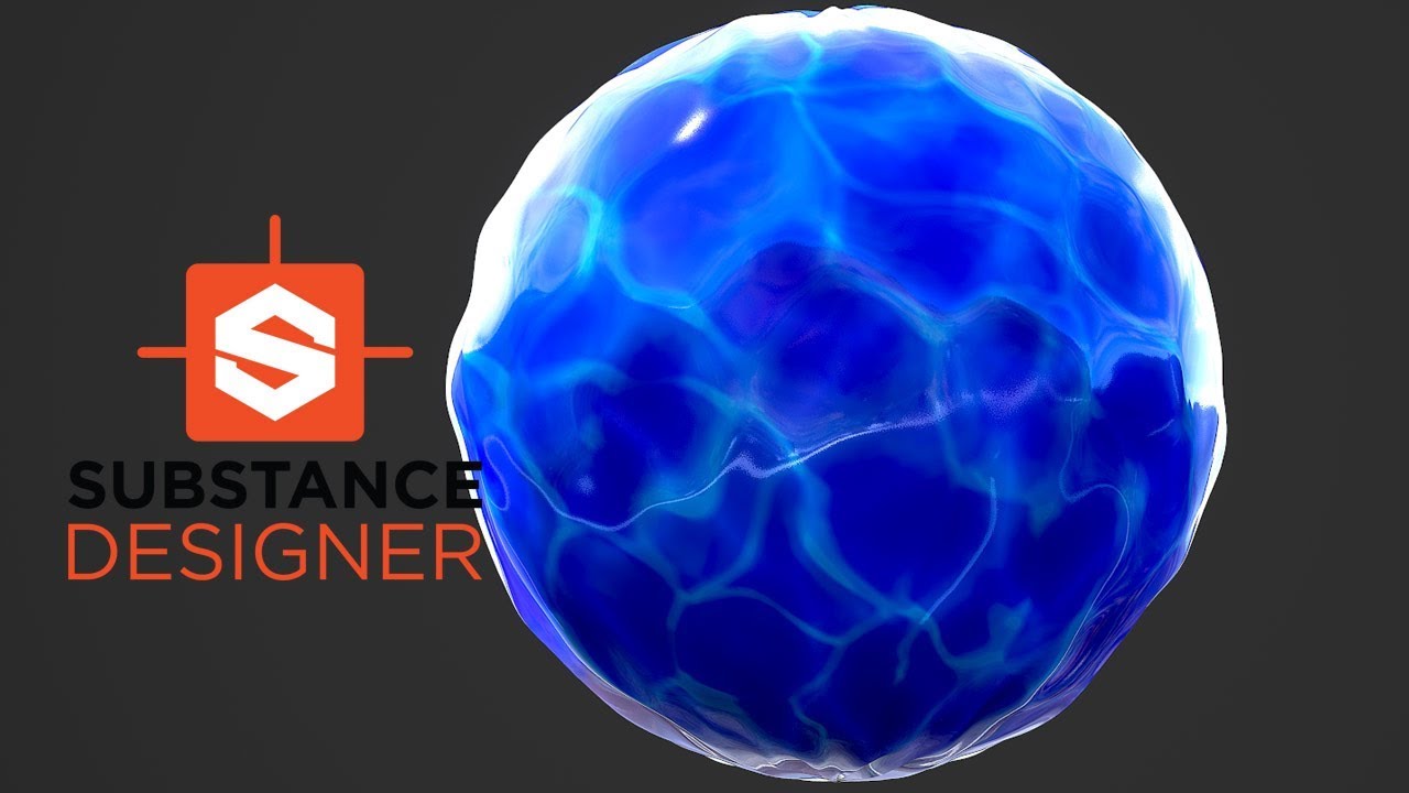 Substance Designer  - Stylized Water Material
