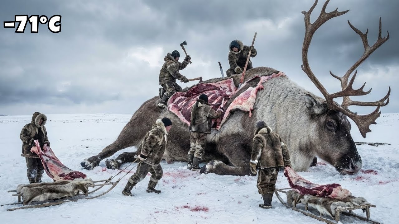 Life 7.6 Million Year Ago | Prehistoric People Hunted Reindeer in The Ancient Arctic.
