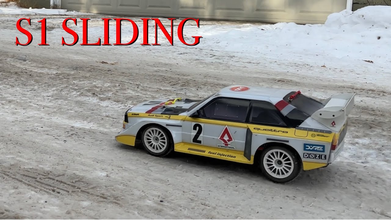Carisma Audi S1 - sliding in the slush 