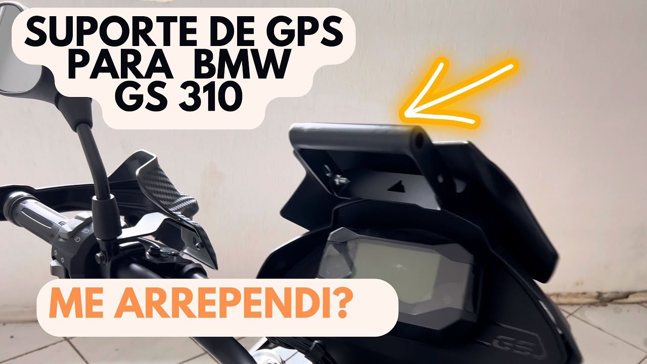 Suporte de GPS para BMW gs 310 - opinião sincera