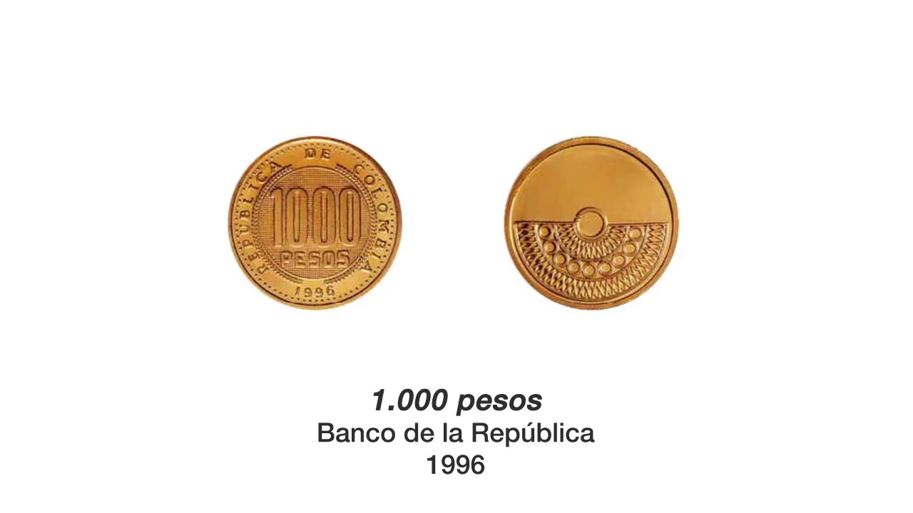 Obras Comentadas | Moneda de 1000 pesos, Banco de la República, 1996