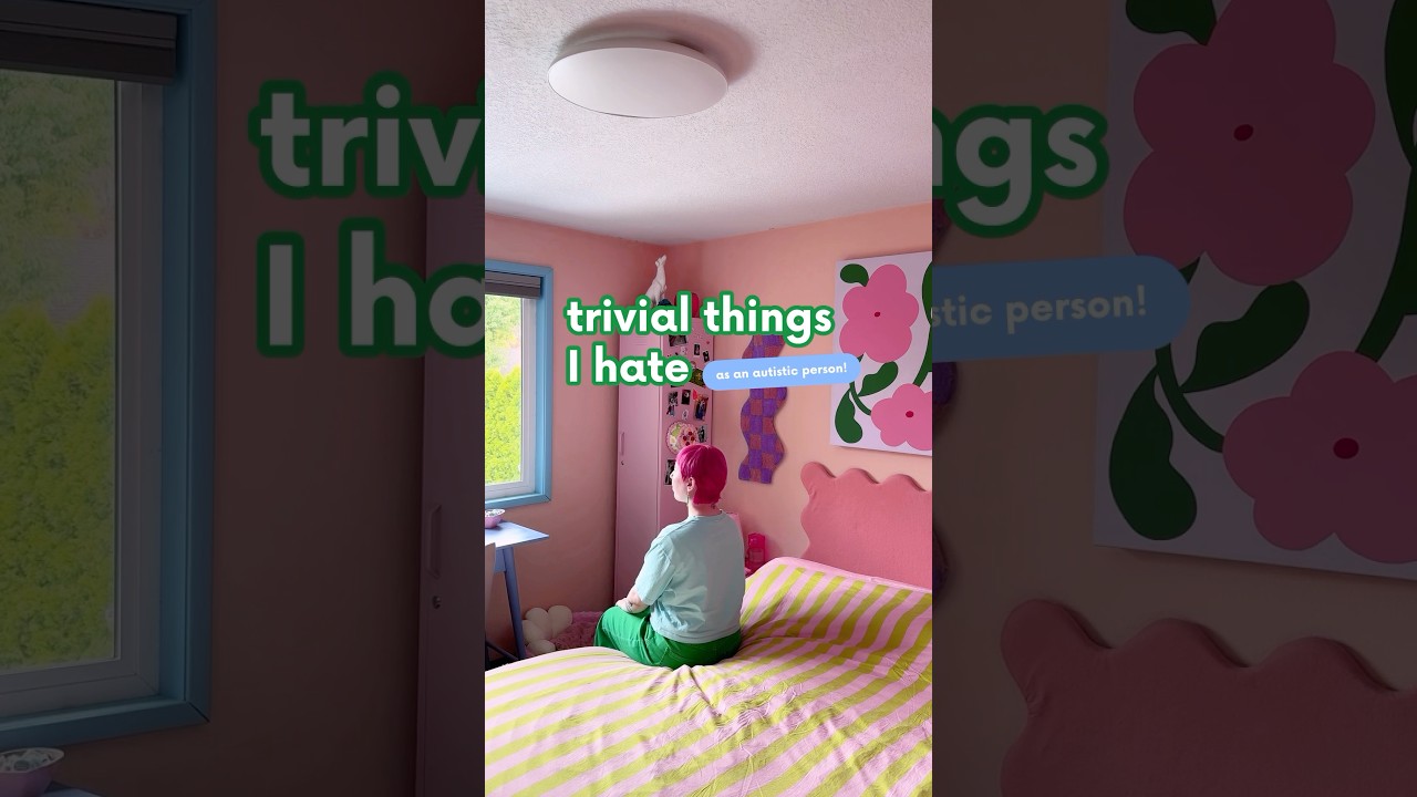 trivial things I hate as an autistic person 😅 #autistic #actuallyautistic #autism #sensoryissues
