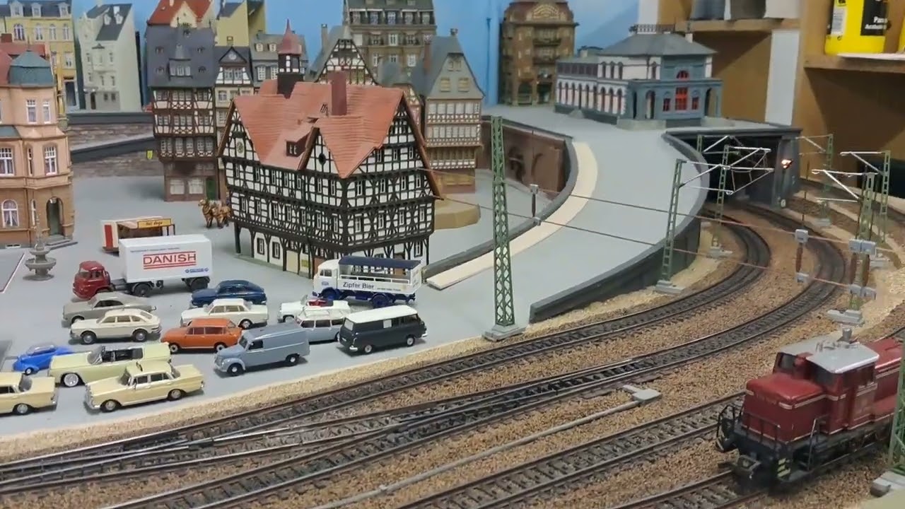 Trains with names. Part 1/3. Märklin H0 Model Railroad. #modellbahn #marklin #eisenbahn