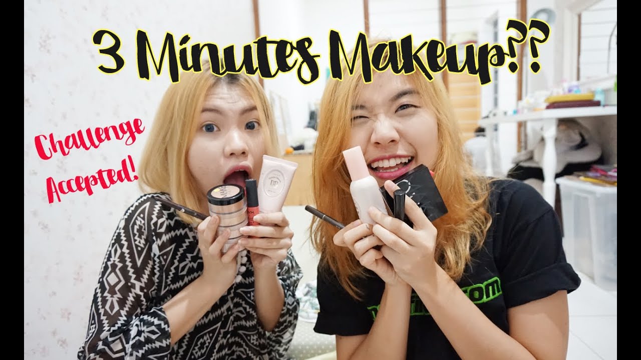 3 Minutes Makeup CHALLENGE with Veronica Ong