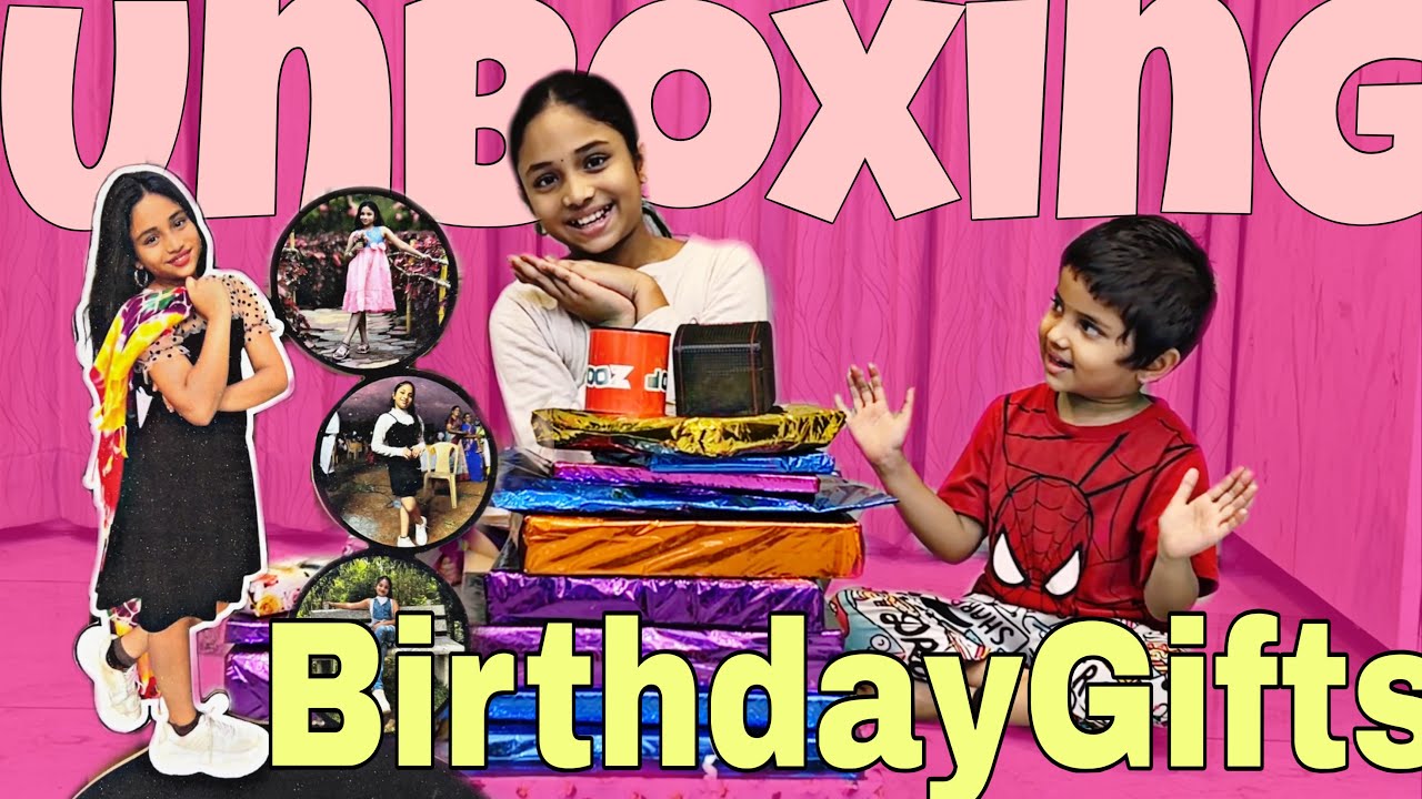 Big Birthday Gifts UnBoxing With Roma🎁Surprise மேல Surprise Shocked Prac😱Memorable 10th Celebration