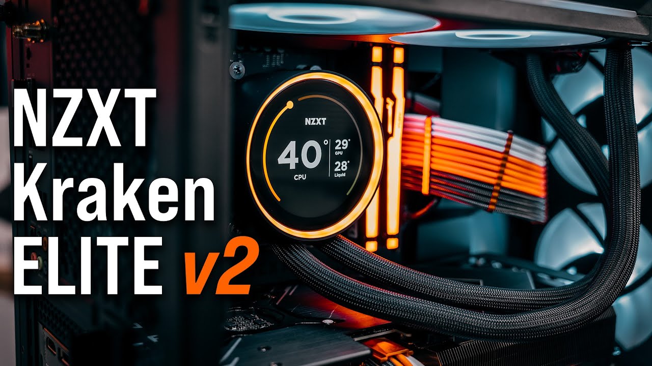 NZXT Kraken Elite v2 AIO — улучшенный внешний вид и производительность