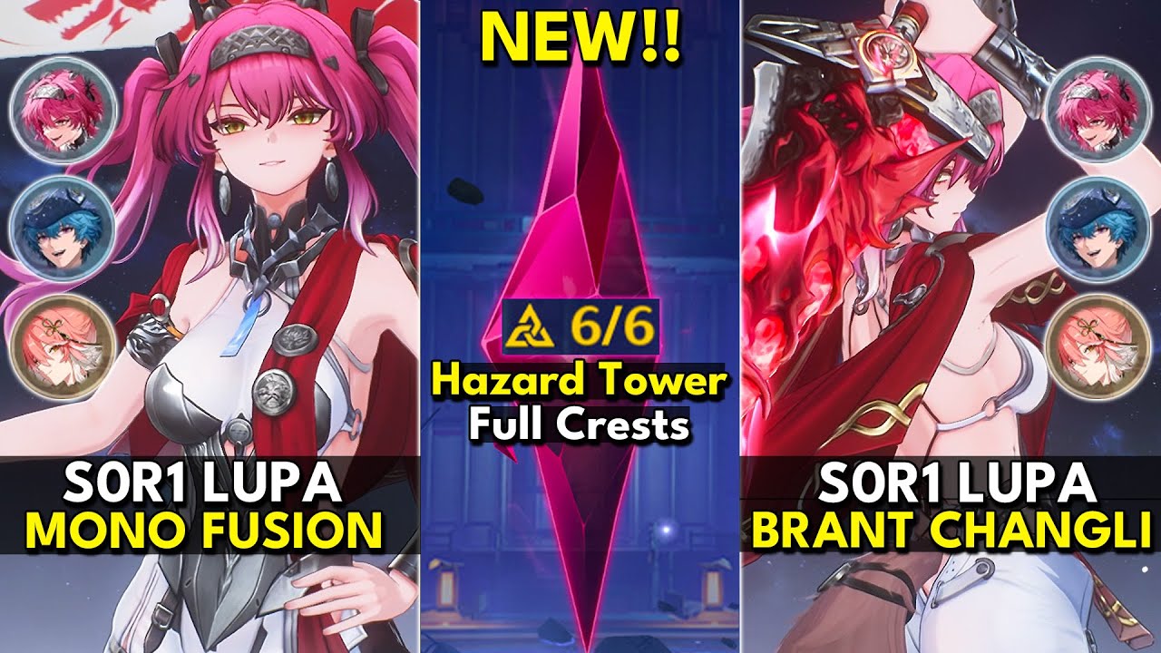 S0R1 Lupa Mono Fusion | ToA Hazard Tower 6 Crests | Wuthering Waves 2.4