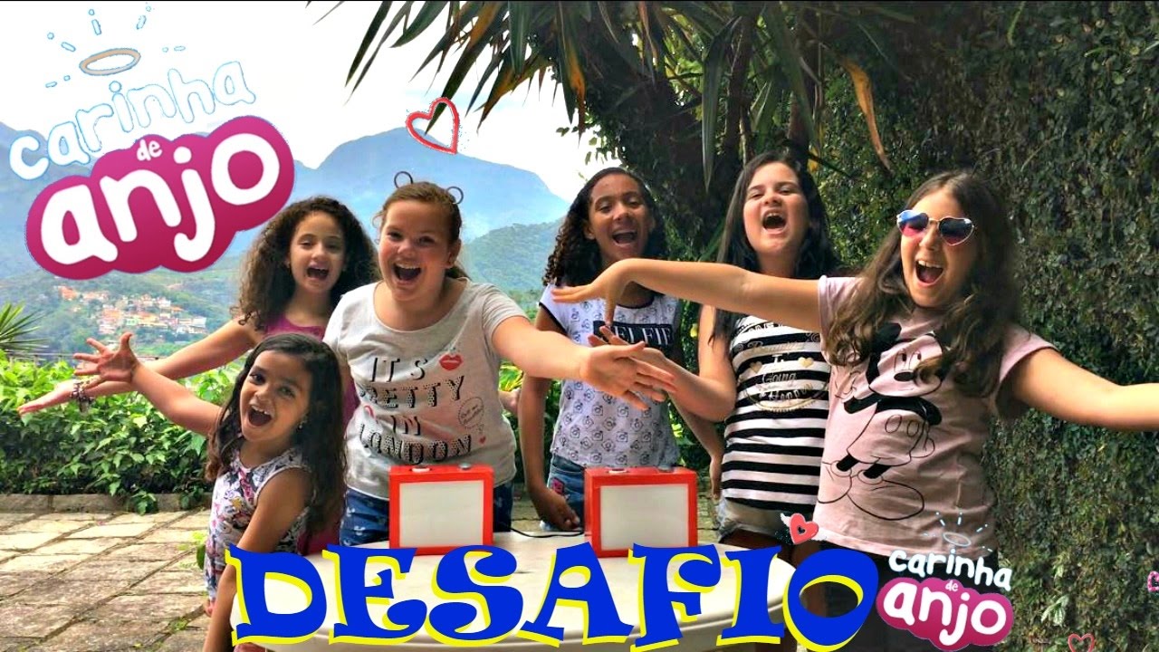 DESAFIO CARINHA DE ANJO  - CASA DAS YOUTUBERS 1