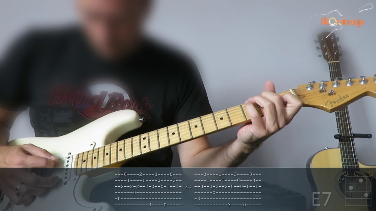 Azra - Lijepe žene prolaze kroz grad  (guitar cover by AkOrdinacija)