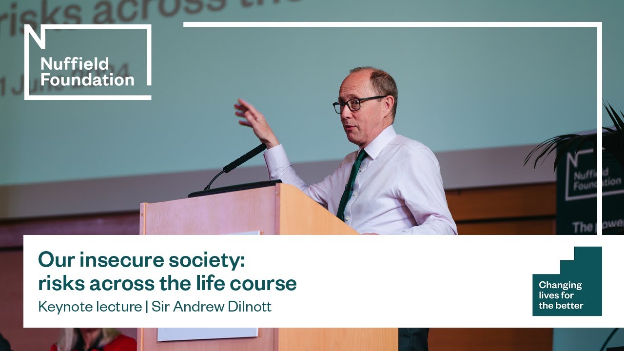 Keynote | Sir Andrew Dilnot
