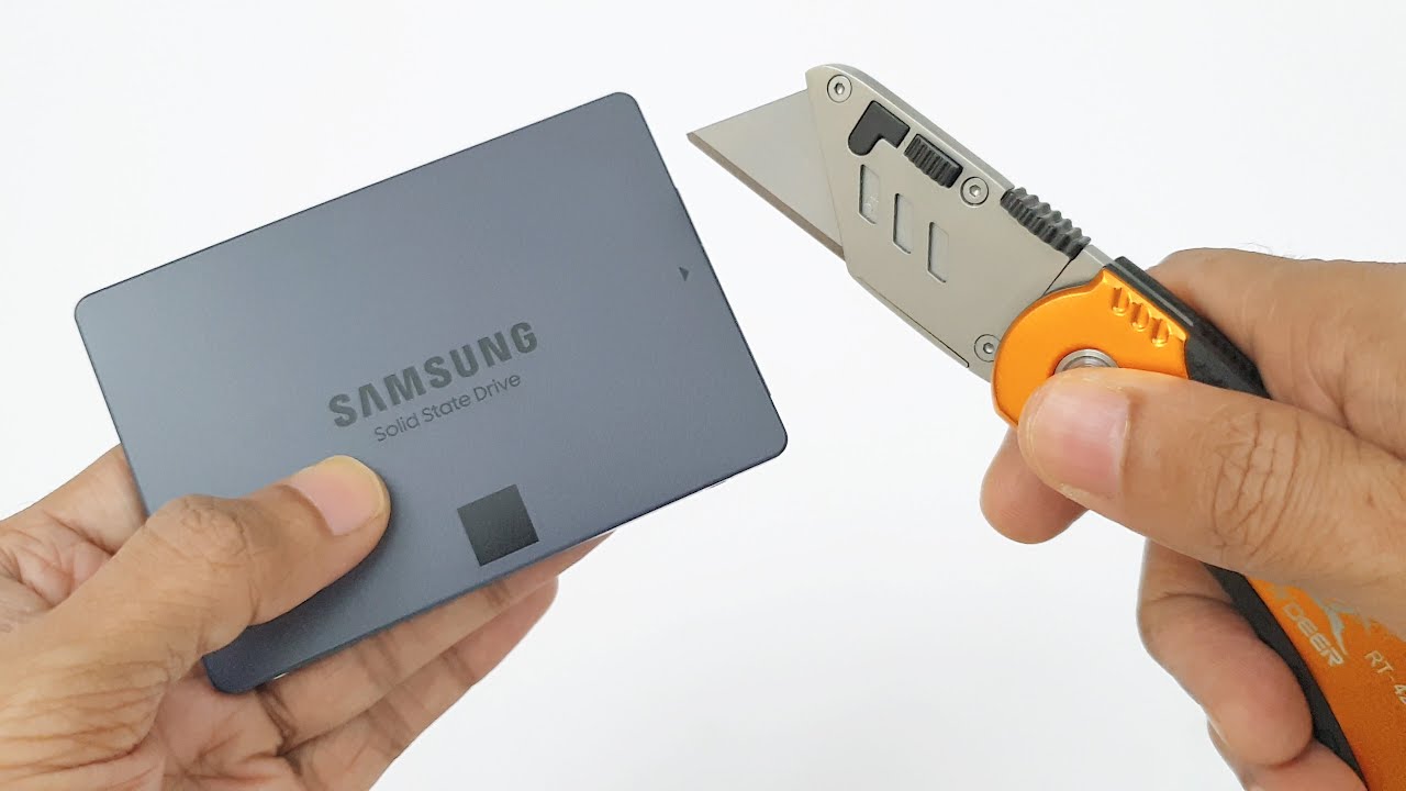 Samsung QVO 870 1TB SSD Disassembly - What's Inside?