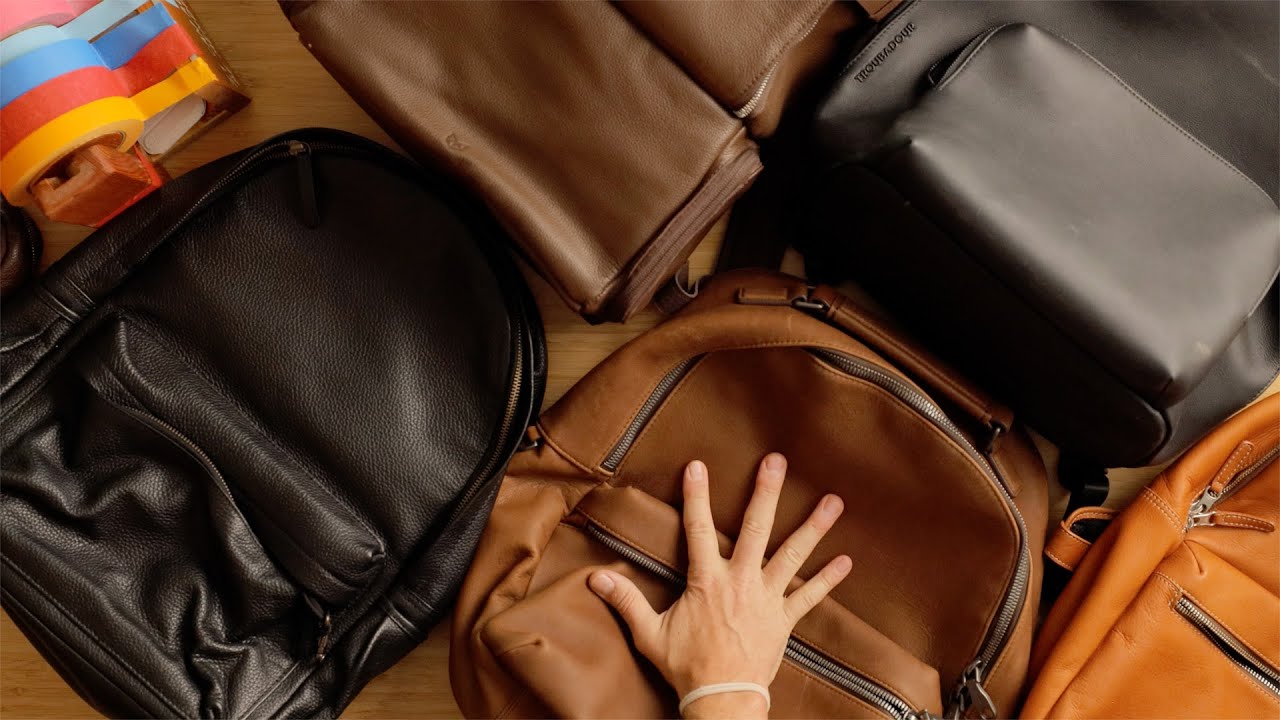 9 Leather Backpacks That Actually Live Up to the Hype