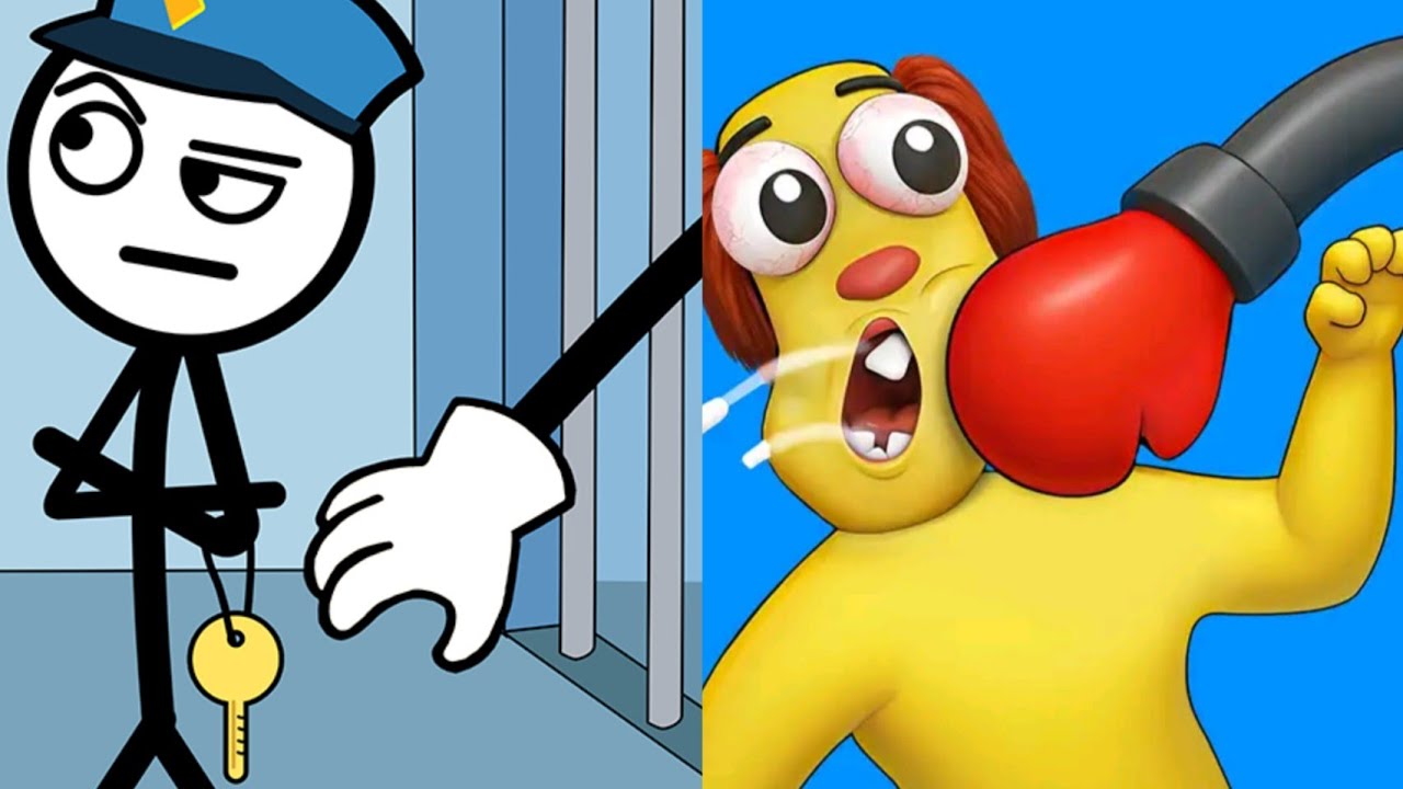 Thief Puzzle VS Annoying Uncle Punch Game Satisfying ASMR GamePlay (Android,ios) (New Update)