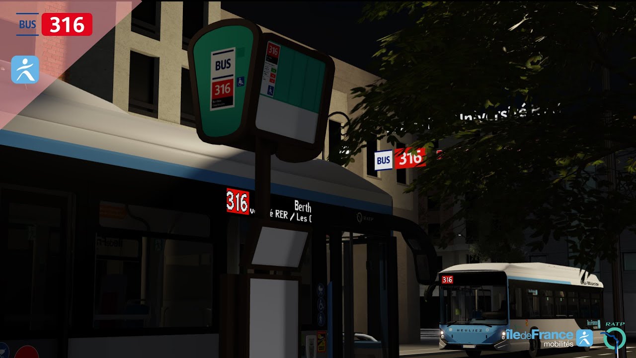 [ROBLOX] Timelapse - Ligne 316 RATP - Seine Sud Est