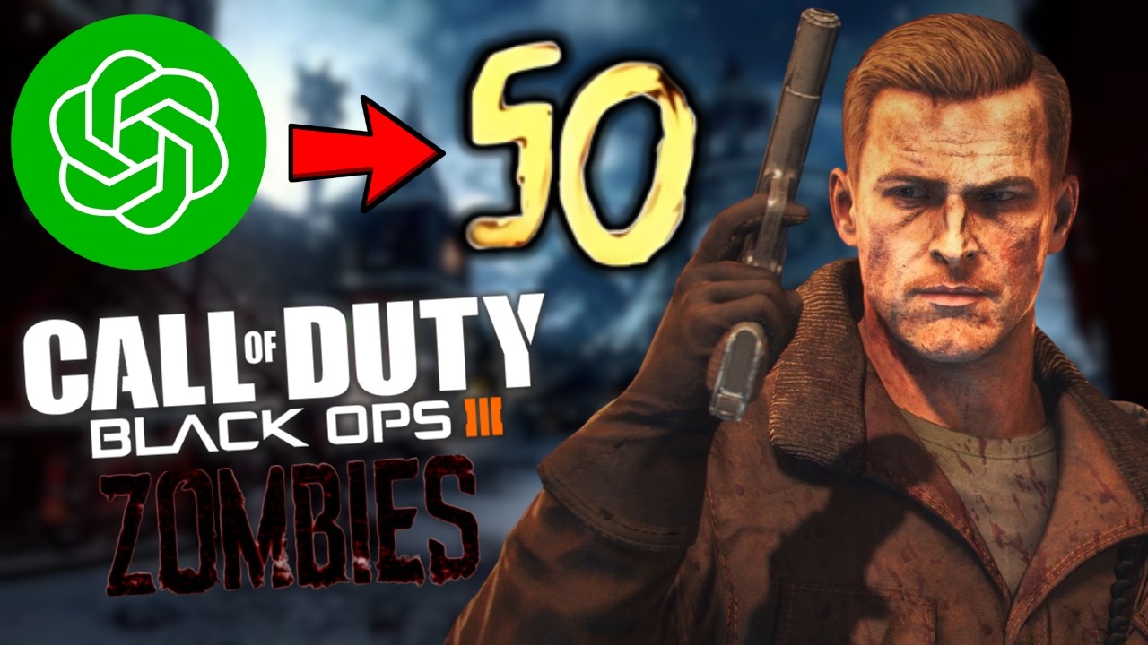 Can ChatGPT Get Me to Round 50 in BO3 Zombies?