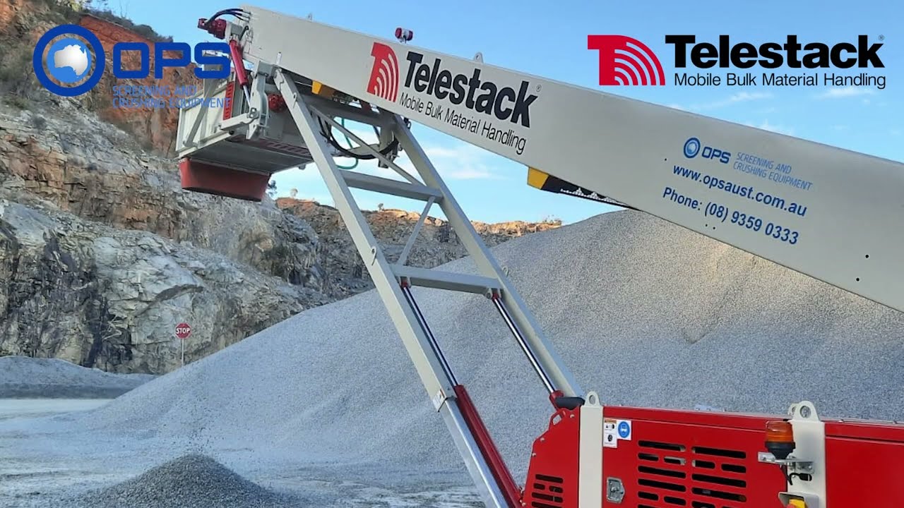 Telestack Pugmill