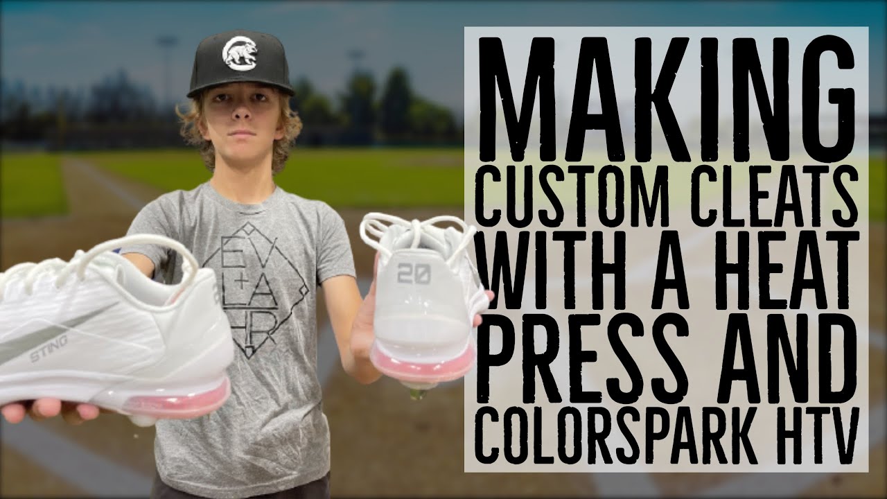 How to Customize Sports Cleats with Heat Press and Reflective HTV