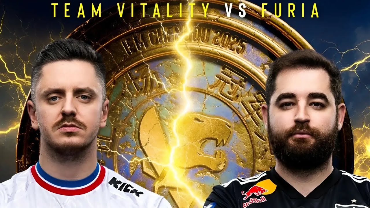 FURIA CAMPEÃ! MOLODOY MVP! MELHORES MOMENTOS 1º Mapa Furia vs Vitality Final IEM Chengdu no Gaules