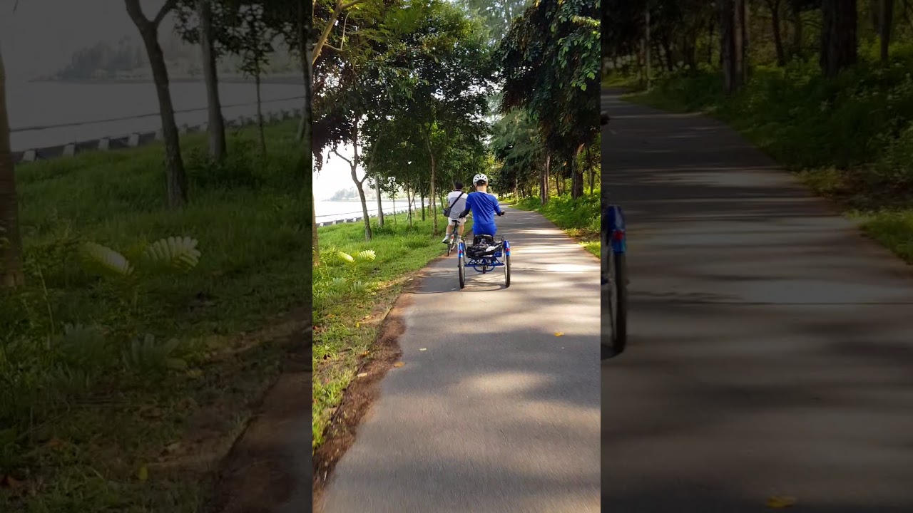 Cycling along Coney Island PCN @Nov16