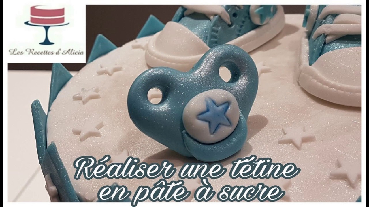 Tétine pâte à sucre