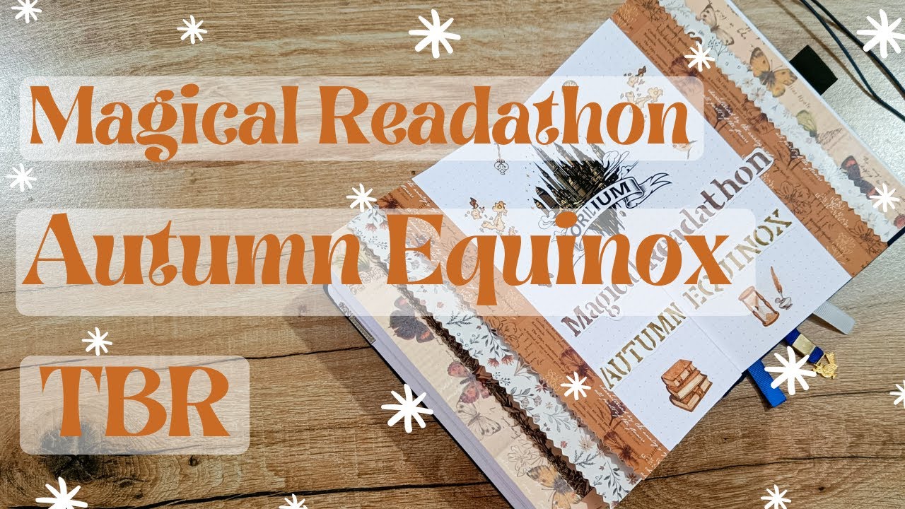 Magical Readathon📜Autumn Equinox TBR🔥🧙‍♀️| Reading Journal Update