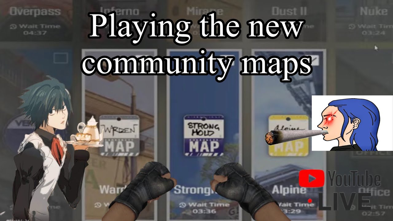 Playing the new community maps CS2
