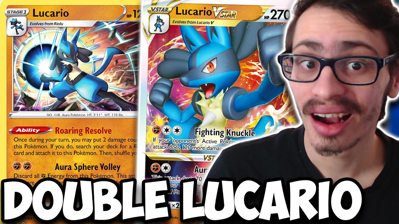 DOUBLE Lucario Deck! It HAD To Be Done! Actually Pretty Good Synergy! PTCGO