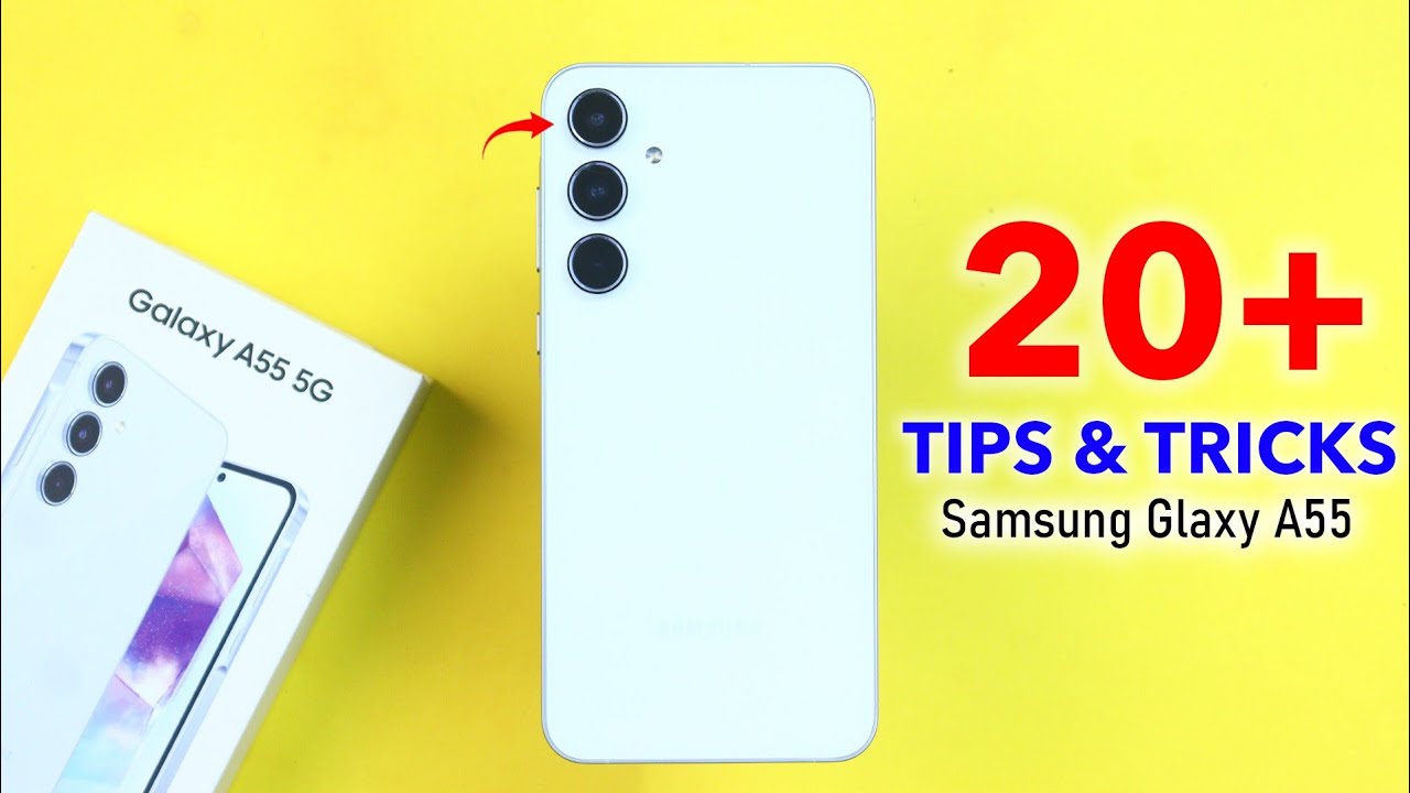 Samsung Galaxy A55 Top 20+ Hidden Features🔥 || Samsung Galaxy A55 5G Tips and Tricks 