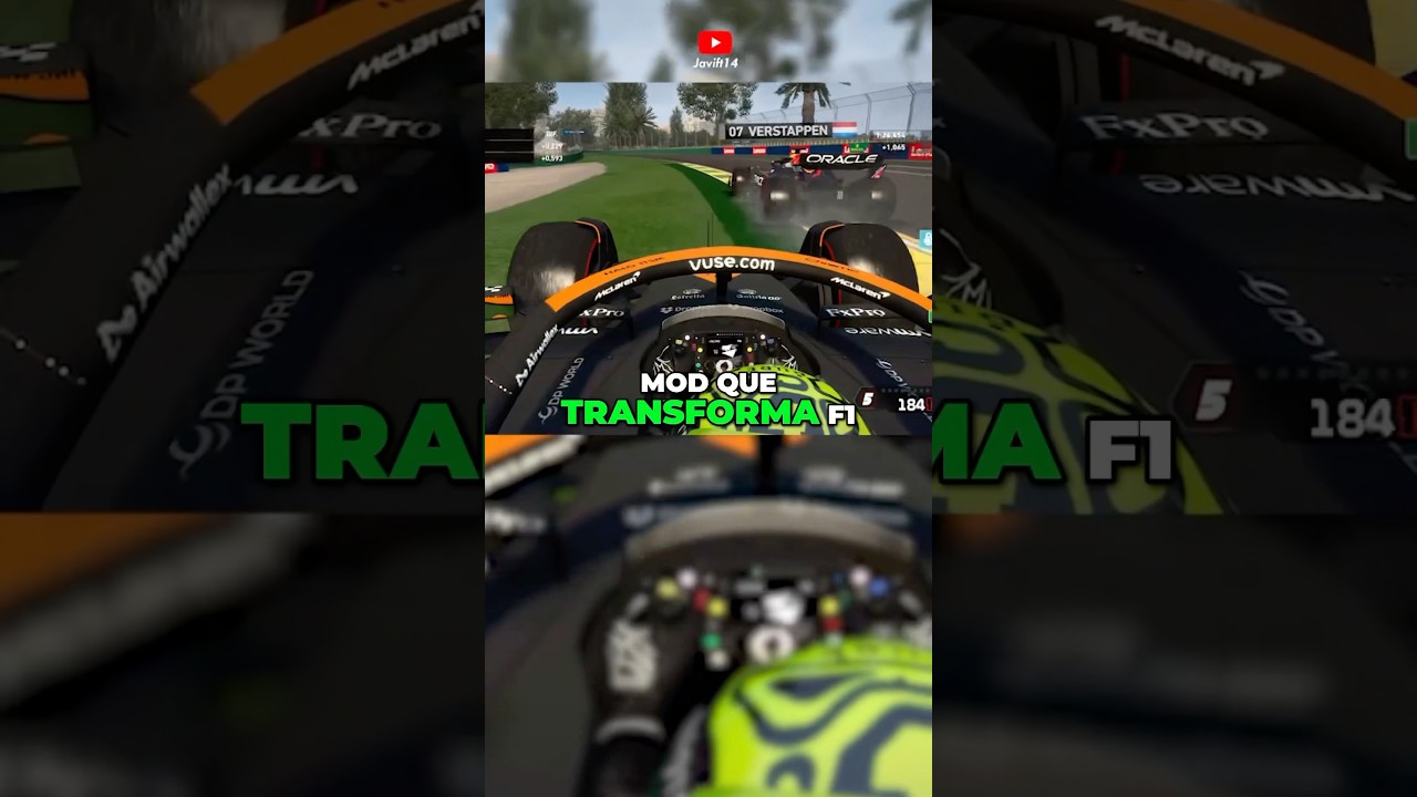 🔥COMO CONVERTIR F1 2014 EN F1 2024 #F1 #Formula1 #F12024 #F124 #F12014 #Mod #shorts #Onboard